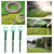 3/4” Garden Hose Guide Holder to Keep Hose Off Lawn, Outdoor Garden Hose Support Spike for Hose Off the Lawn Ground Yard Watering Equipment(6pk)