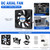 4" Axial Exhaust Fan, DC12V Air Fume Smoke Extractor