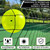 Pickleball Set with Net and Paddle Set of 4 for Driveway Family Games