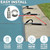 Poolzilla [5] Stainless Steel Pool Cover Anchors for Concrete and Pavers