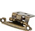 Ravinte Antique Bronze Cabinet Hinges, 1/2 Inch Overlay, 50 Pack (25 Pairs)