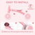 SEREED Baby Balance Bike for 1 Year Old Boy Girl, First Birthday Gift Toy