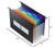 ThinkTex Expanding Hanging File Folders, 7 Accordion Pockets
