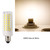 Lxcom Lighting Dimmable E11 LED Corn Bulb 10W Mini Ceramic Candelabra Bulbs 4000K Natural White (6 Pack)- 102 LEDs 2835 SMD 100W Equivalent T3/T4 JDE11 120V Lamp for Chandeliers Cabinet Lighting