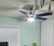 Ledytech 4 inch LED Retrofit Light Kit for Ceiling Fan Light Replacement Panel PCB 18W 3000K 2200LM 120V CRI90 Dimmable ETL (Warm White 3000K)