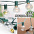G40 Replacement Bulbs Outdoor 120V 5W Clear Light Bulbs E12 Base Dimmable