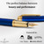 Luxury Fountain Pen Set for Writing, Refillable Ink Converter, Gift Box