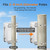 QILIPSU Pole Mounting Kits, 304 Stainless Steel 6.9" x 1.9" Brackets with Adjustable 2–8 Inch Clamps for Electrical Boxes, Devices, and Outdoor Applications