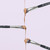 BK BEAUTY A506 Under Eye Concealer Brush, Angie Hot & Flashy