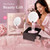 Travel Makeup Mirror with Lights, 1X/30X Double-Sided Magnifying Mirror
