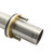 PZRT Faucet Mount Extension Shank Bathroom Installation Accessories Lengthen Fixed High Foot Stainless Steel Basin Faucet Fittings Tap 4" x 1.25"