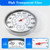 12 Inch Outdoor Thermometer Large Numbers
