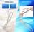 Universal Bungee Tie Down,Outdoor Blinds Parts,Weather Resistance,for Exterior Roller Shades and Outdoor Roller Blinds,Original Length 4 Inch(Sand,4 pcs)