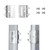 Garage Door Lock Kit with Spring Latch （Including All Hardware） Garage Door Lock Set Fits 1-3/8" Through 2" Thick Doors(Random Keyed) for Single/Double max Width to 18ft