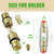 SIGANDG 4-8 Gauge AWG in-line Fuse Holder with 100A AGU Fuses for Car Audio, Alarm, Amplifier, Compressors, Waterproof Inline Fuse Holder 100 AMP