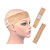 YTBYT 2 Pcs Wig Grip Band Velvet Adjustable Non-Slip Headbands, Beige