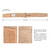 YTBYT 2 Pcs Wig Grip Band Velvet Adjustable Non-Slip Headbands, Beige