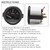 52mm Fuel Level Gauge Kit with Fuel Tank Sending Unit Boat Fuel Sender Unit Fuel Sender Fuel Water Level Sensor 2" Fuel Tank Meter 12V Universal