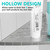 Qeke 2 Pack Corner Shower Shelf Brushed, 11.5" Recessed Tile Shower Shelf