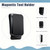 Magnetic Tool Holder Super Strong Tool Holster, Magnet Belt Clip Neodymium Magnet Leather Sleeve for Screws, Hammers, Sockets, Pliers, Drills, Wrenches Magnetic Tools and Hardware 2 Pcs