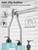 YASONIC Never Rust Shower Caddy Hanging, Aluminum Shower Racks for Inside Shower, 3-Tier Shower Organizer Hanging Over Shower Head with Hooks and Soap Holder, Silver