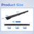 HECASA Tailgate Spoiler Cap Compatible with 1999-2007 Silverado Sierra