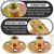 HARSKIYER 12Pcs 3/8"-16 Carbon Steel T-Nut Zinc-Plated Insert Nuts