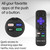 Hisense OEM Remote Control (RC-AFIR) HU-RCRUS-23 for Select Hisense TVs - Black