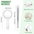 Xinnun 50 Pack Kids Magnifying Glasses Bulk Mini Handheld Magnifier Plastic Magnifying Glass Pack for Classroom School Students Outdoor Explorer Senior Reading Science Observation