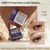 GlowVane TrueCurve Lash Clusters, Wispy Curved Band Eyelash 14mm, Winkie
