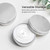 TUZAZO 24Pack Aluminum Tins, 2 Oz Metal Container with Lids and Labels