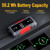 HPBS H50 Jump Starter - 5000A Jump Starter Battery Pack for Up to 10.0L Gas and 8.0L Diesel Engines, 12V Car Battery Jumper Starter Portable with 3.0" LCD Display, Jump Box