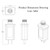 24V LED Transformer LED Controller Class 2 Power Supply, IP44 Waterproof Low Voltage Transformer US Plug for 24V 6W Christmas Light, String Light (24V6W 1Pack)