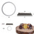 Cannoli Tubes Kit, 15 Stainless Steel Cannoli Forms for Baking, Reusable Cannoli Molds with Round Cookie Cutter & Storage Box, Pastry Roll Molds for Homemade Italian Desserts