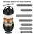 wiwens Thermo Food Jar for Hot Food 32OZ Soup Thermo Lunch Containers Wide Mouth Vacuum Insulated Stainless Steel Leakproof Bento Box with Spoon (Black)