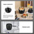 wiwens Thermo Food Jar for Hot Food 32OZ Soup Thermo Lunch Containers Wide Mouth Vacuum Insulated Stainless Steel Leakproof Bento Box with Spoon (Black)