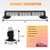 BooYu 14" Battery Powered Emergency Strobe Lights Bar for Trucks Vehicles