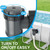 Hnemix Plunger Valve for Above Ground Pools,1.55 in Connection,1800 GPH Flow Rate,Universal Fit,Easy to Install,Replacement for Pool Pump,On/Off Shut Off Valve,Pool Shut Off Valve