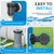 Hnemix Plunger Valve for Above Ground Pools,1.55 in Connection,1800 GPH Flow Rate,Universal Fit,Easy to Install,Replacement for Pool Pump,On/Off Shut Off Valve,Pool Shut Off Valve