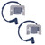 IGCLINIC 2Pcs Ignition Coil Compatible with Kohler CH22 CV22 CH25 CV25 CH740 CV724 CV725 CH750 Engine,Replaces Part Number 24 584 36-S, 24 584 15-S, 24 584 11, 24 584 11-S