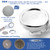 Filtered Shower Head with Handheld - High Pressure ShowerHead with Filters for Hard Water - Reduces Dry Itchy Skin, Easy Instal, 4 Modes, Water Saving, Durable, Detachable anti blocking