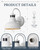 Seovix 7" Outdoor Light Fixture with Motion Sensor, Dusk to Dawn Exterior Wall Light E26 Base Socket Barn Light, IP65 Waterproof Outside Wall Sconce for Porch, House, Garage, Farmhouse, 2210SWH-1