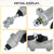 M MATI 43510-HP1-305 Rear Foot Brake Master Cylinder for Honda TRX450ER 2006-2014 TRX450R 2004-2009