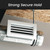 12" Inch Galvanized Pipe Hanger with Rubber - Conduit Mounting Clamp - PVC Tube Brackets - Metal Pipe Clamps - Tube Wall Mounting Bracket Clamp - Rigid Conduit Holder - 12in Pipe Clamp