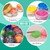 Sample Containers, Makeup, Mini Jars with Lids, Small, 3 Gram, 200 PK, Gold