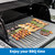 Uniflasy 17 x 8 3/4 Cast Iron Cooking Grate fits CharBroil Commercial 463644220 463632320 463642316 463245518 463630021 G369-0030-W2 2Burner Grill Replacement Part Grid for Nexgrill 720-0864M 720-0864