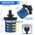 KEYMOO 32A Rotary Changeover Switch With Exterior Box, 3 Position 3 Phase 12 Terminals, 2-Way 3NO 3NC Universal Selector, Cam Switch Box IP65, CE (30 Amp.)