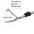 SYFRLLC 7.3ft Snake Catcher Tongs Grabber Professional Traps Stick Heavy Duty Auminum Alloy Pick-up Handing Tools