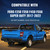 PIT66 Tailgate Top Trim Cap Cover Fit Ford F250 F350 Super Duty 2017-2022