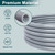 GASPRO 20 Feet 3/8" ID Natural Gas Hose, Low Pressure LPG Hose